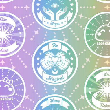 Rainbow Positive Motto Challenge Coin Pattern Products